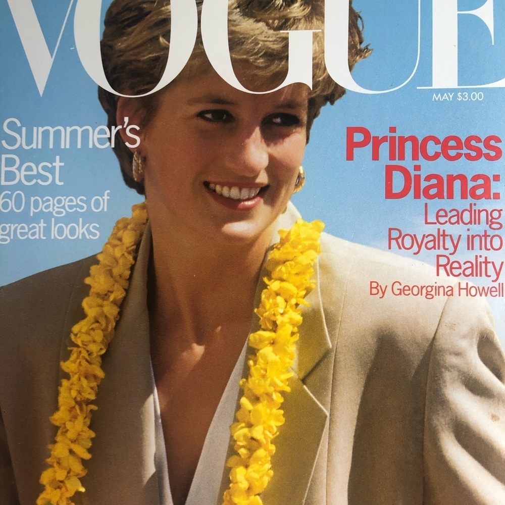 Vogue MAY 1993 PRINCESS DIANA